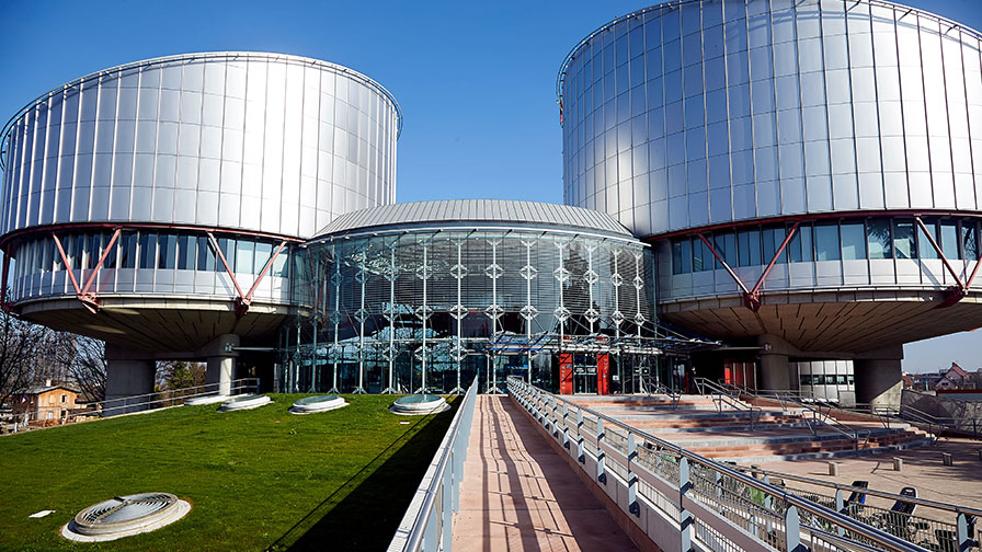 Foto des Europäischen Gerichtshof für Menschrechte in Straßburg